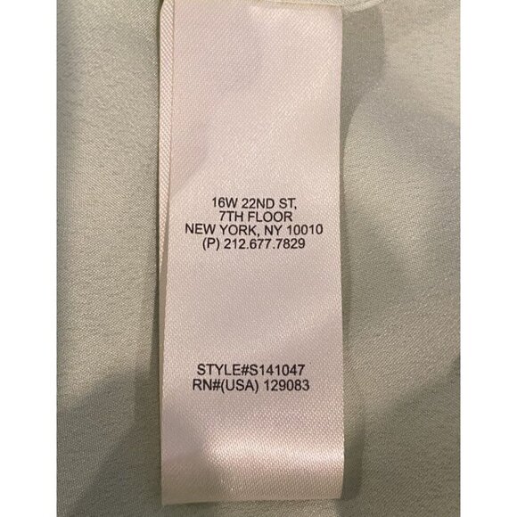 NWT Rebecca Minkoff Samba Lamb Leather Shift Dress Laser Cutout Green Size 2 New - Picture 5 of 6